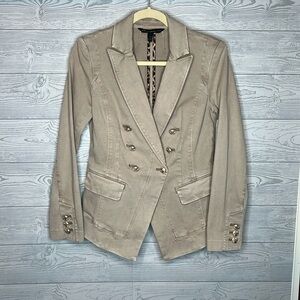 White House Black Market Blazer like new Women’s Size 2 Cotton with spandex